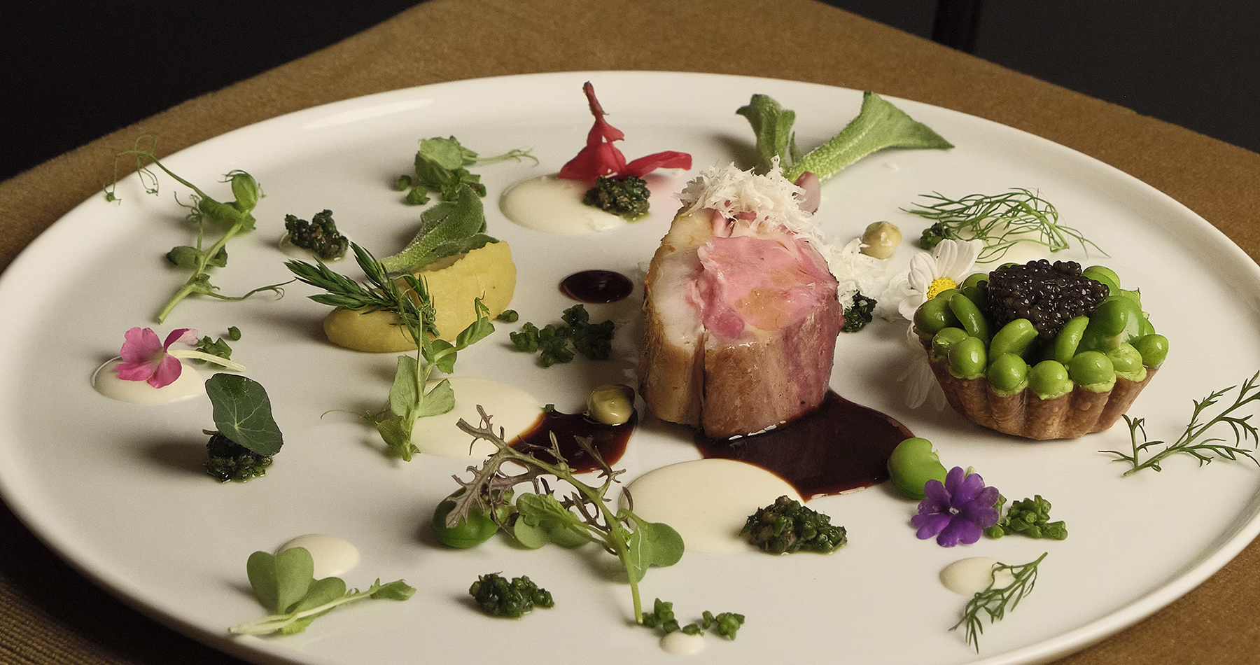 Agnello dish served at Casa Camperio in Milan