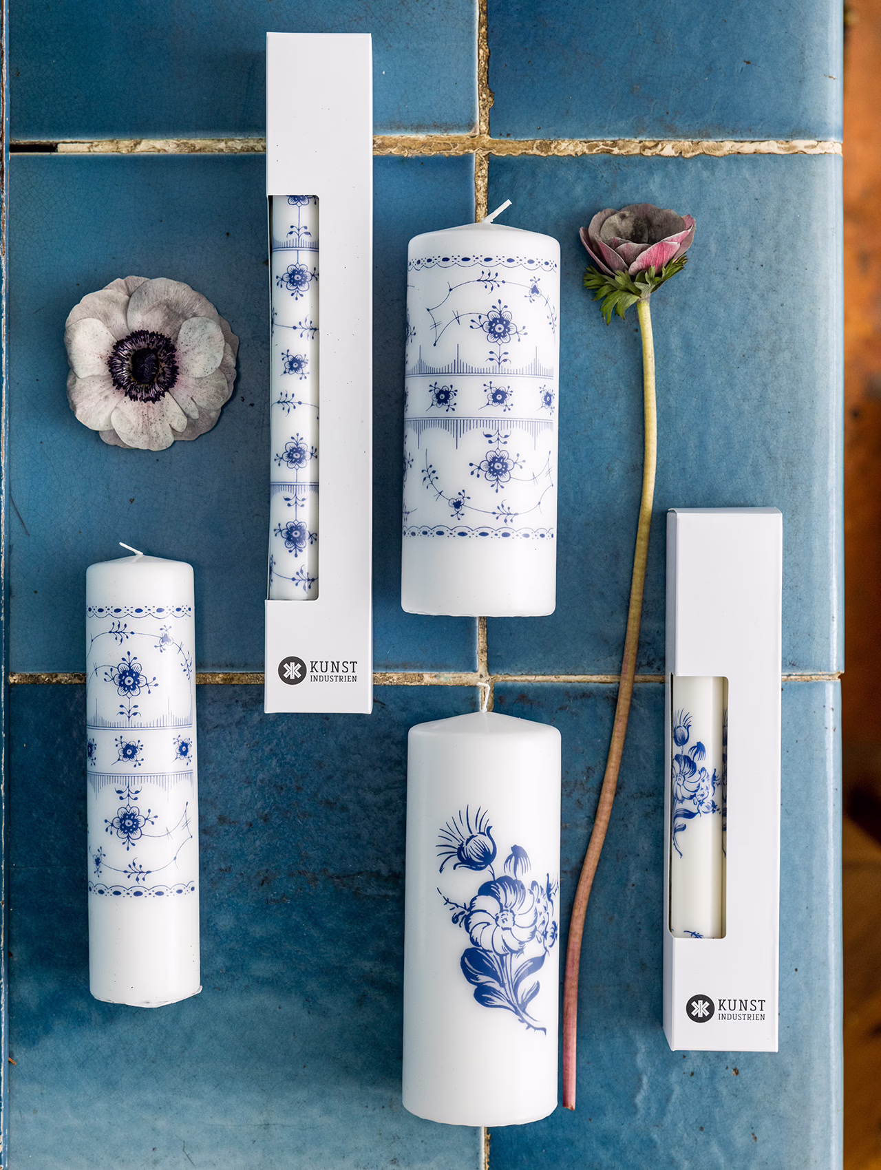 Handcrafted candles by Copenhagen candle maker Kunstindustrien