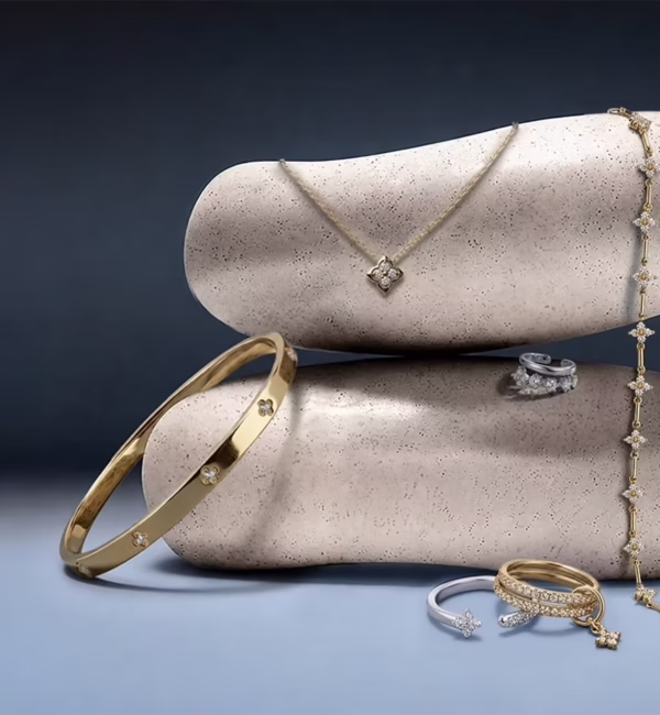 Cuffed Jewellery collection featuring gold and silver necklaces, rings, bangles and ear cuffs in Jakarta