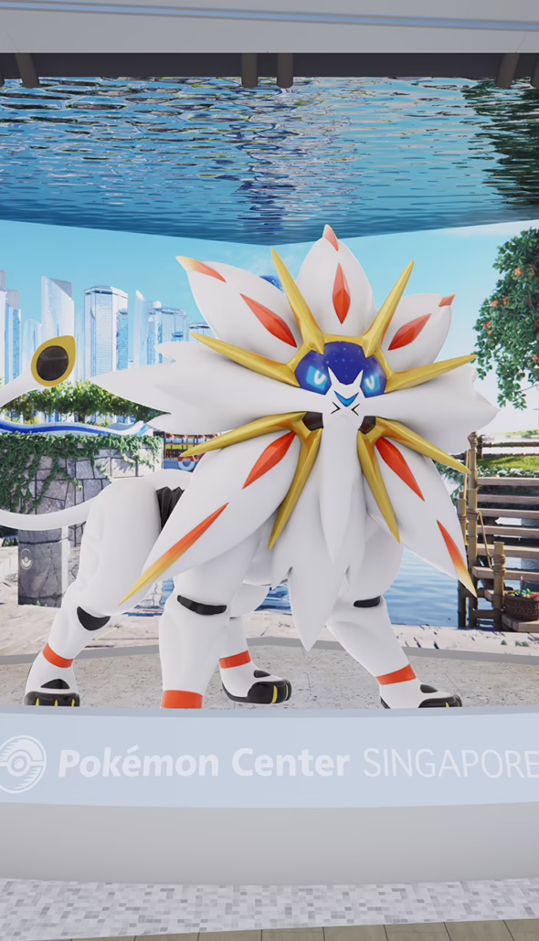 Solgaleo Pokémon Singapore
