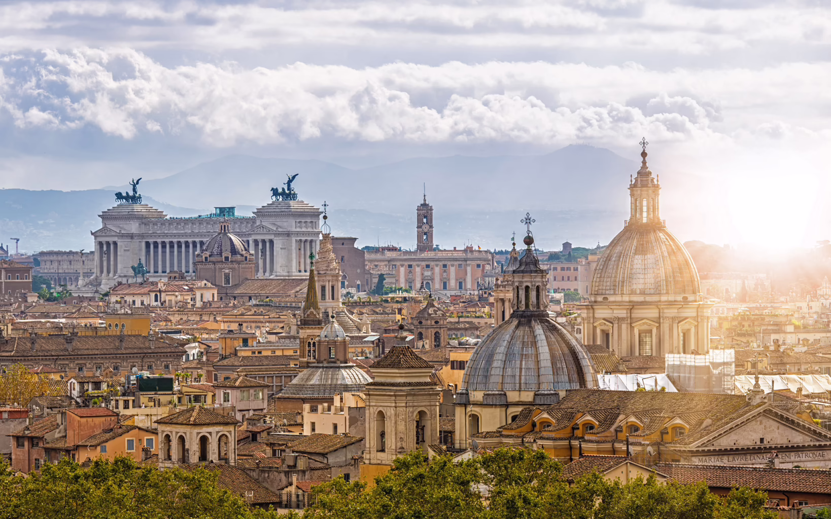 Anantara Palazzo Naiadi Rome Hotel Skyline