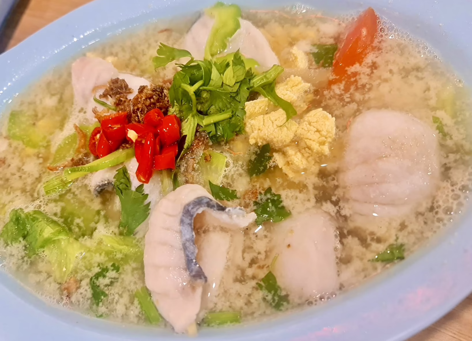 Fish bee hoon from Boon Keng Road Fish Head Bee Hoon