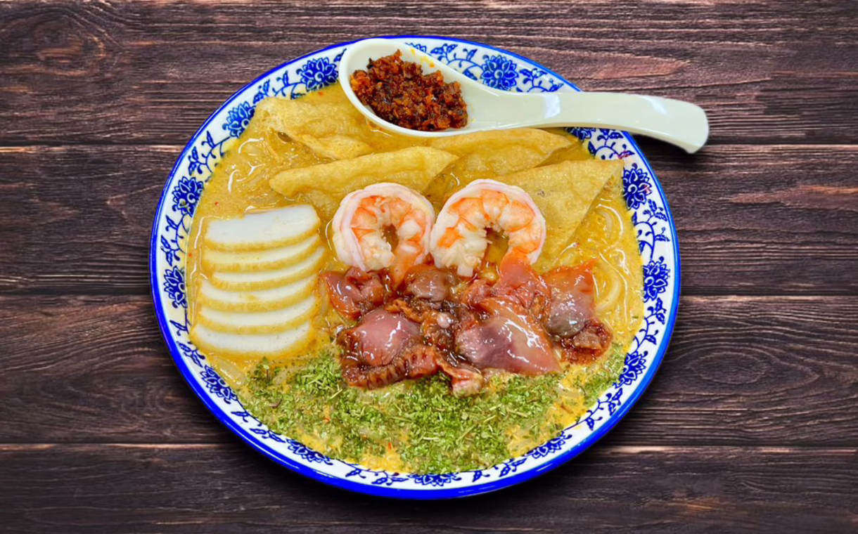 King of Laksa’s bowl of signature laksa