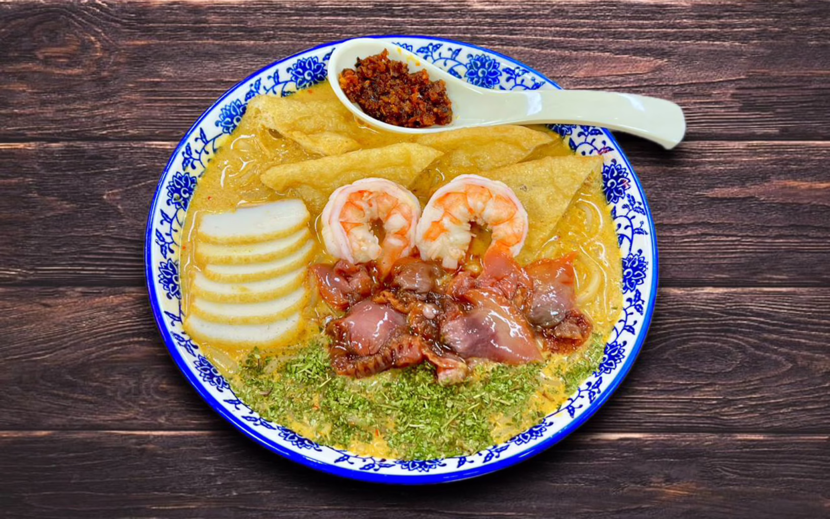 King of Laksa’s bowl of signature laksa