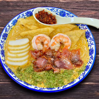 King of Laksa’s bowl of signature laksa