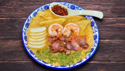 King of Laksa’s bowl of signature laksa