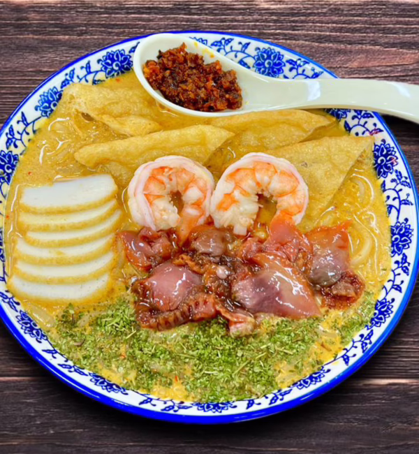 King of Laksa’s bowl of signature laksa