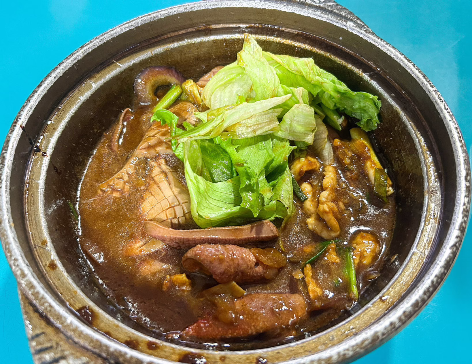 Black chicken and Chinese herbs come together in Seng Kee’s signature soup.