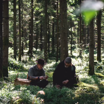 Knystaforsen's Nicolai with forager John Bolin