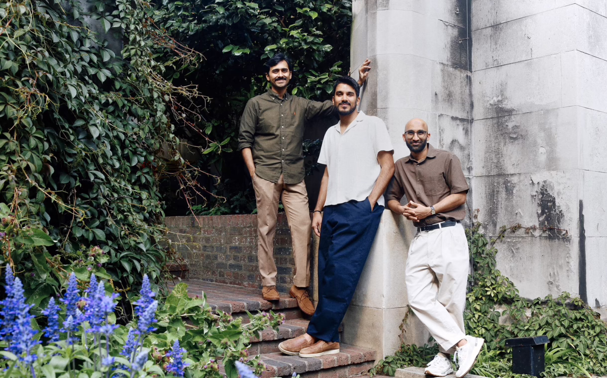 Rahasya founders Sai Pogaru, Utkarsh Vijayvargiya and Sachit Sood