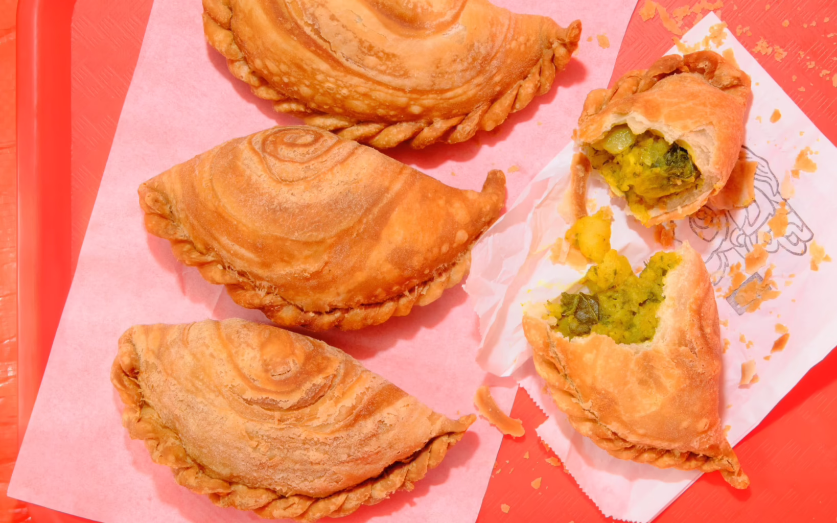 Curry puff by Lion Dance Cafe