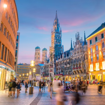 Cityscape of Munich, Germany