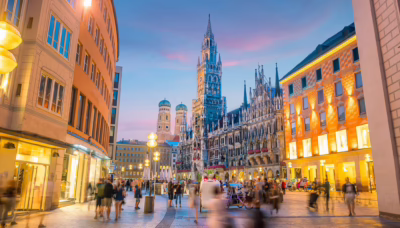 Cityscape of Munich, Germany