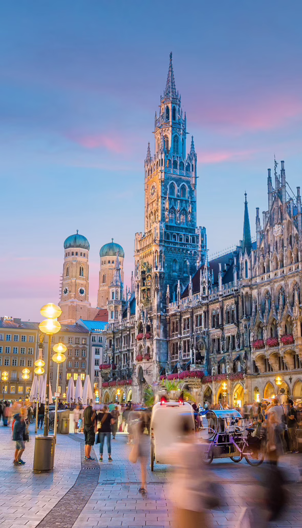 Cityscape of Munich, Germany