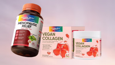 Holistic Way Menopause Relief and Vegan Collagen supplements