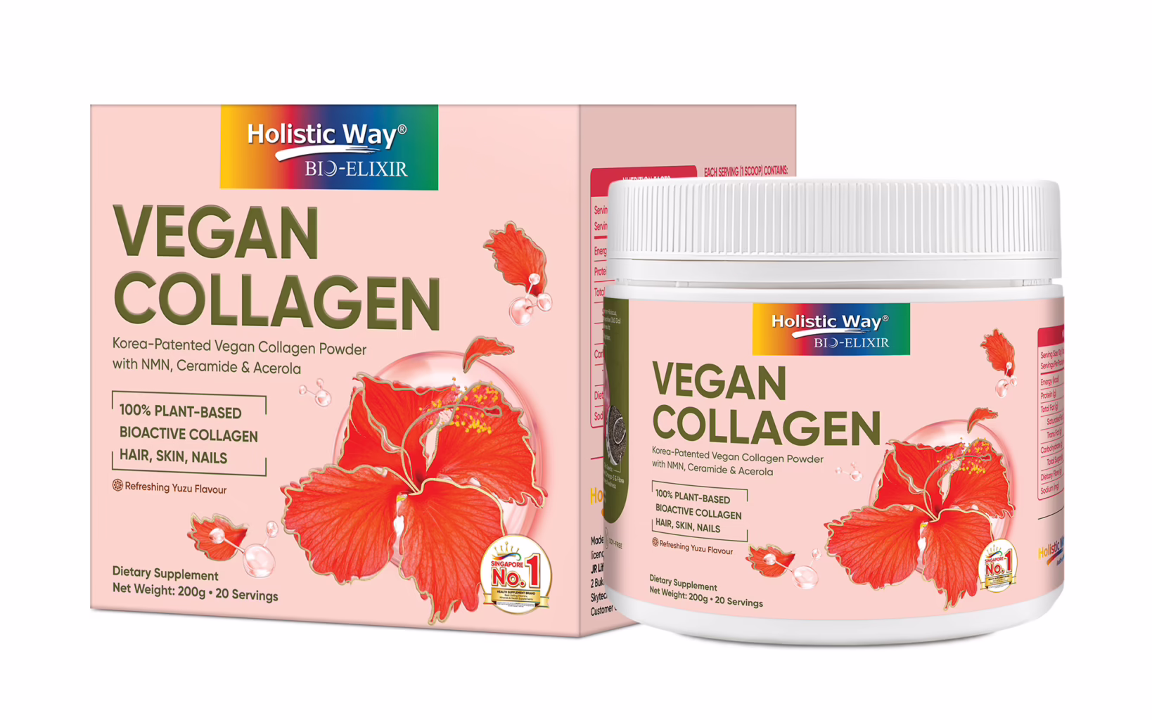 Holistic Way Vegan Collagen plant-based supplement