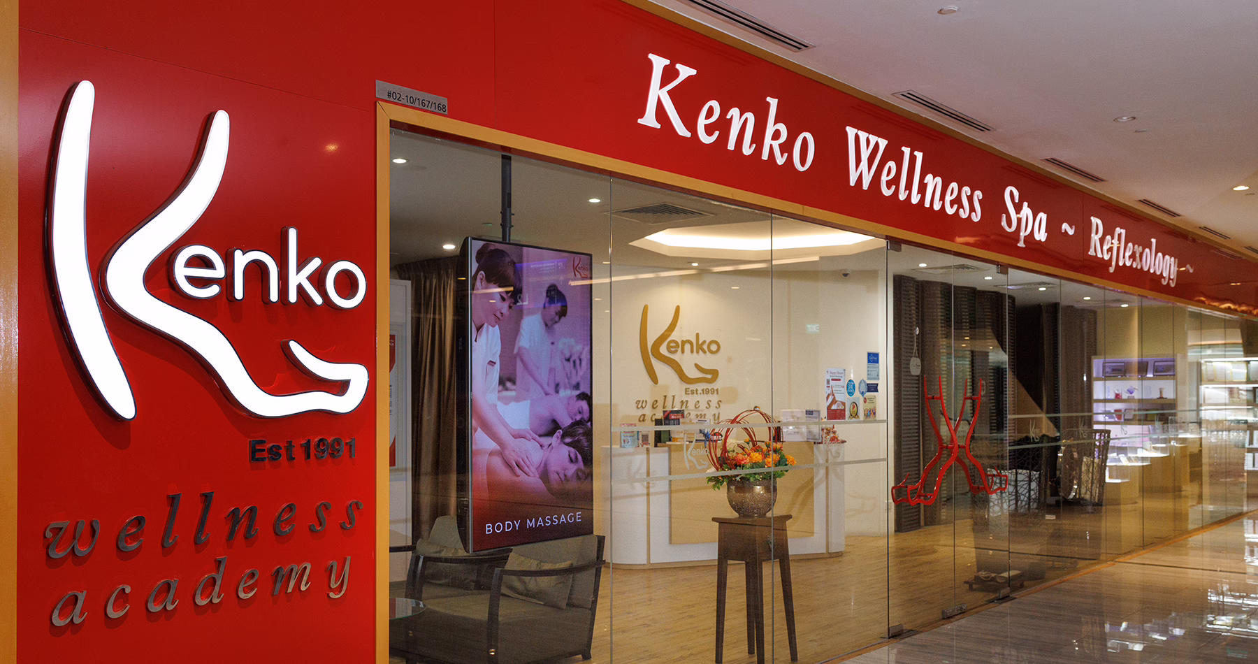 Kenko Wellness Marina Square outlet in Singapore