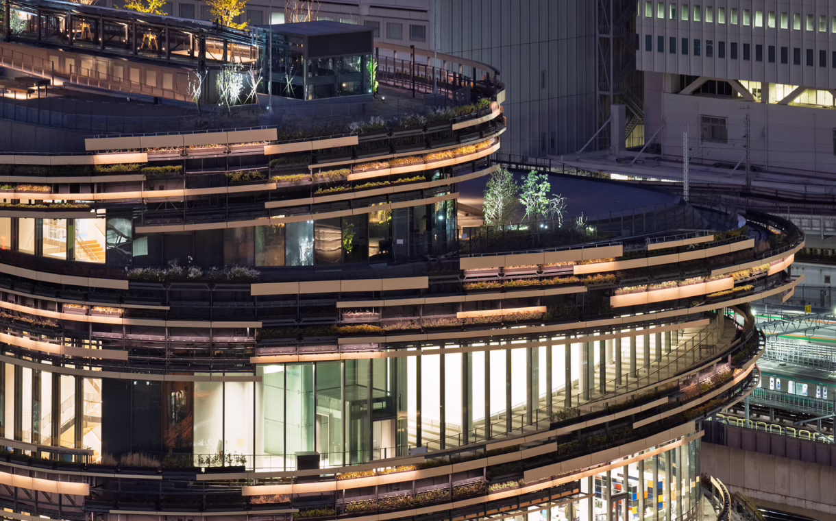 Museum of Narratives building at Takanawa Gateway in Tokyo
