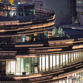 Museum of Narratives building at Takanawa Gateway in Tokyo
