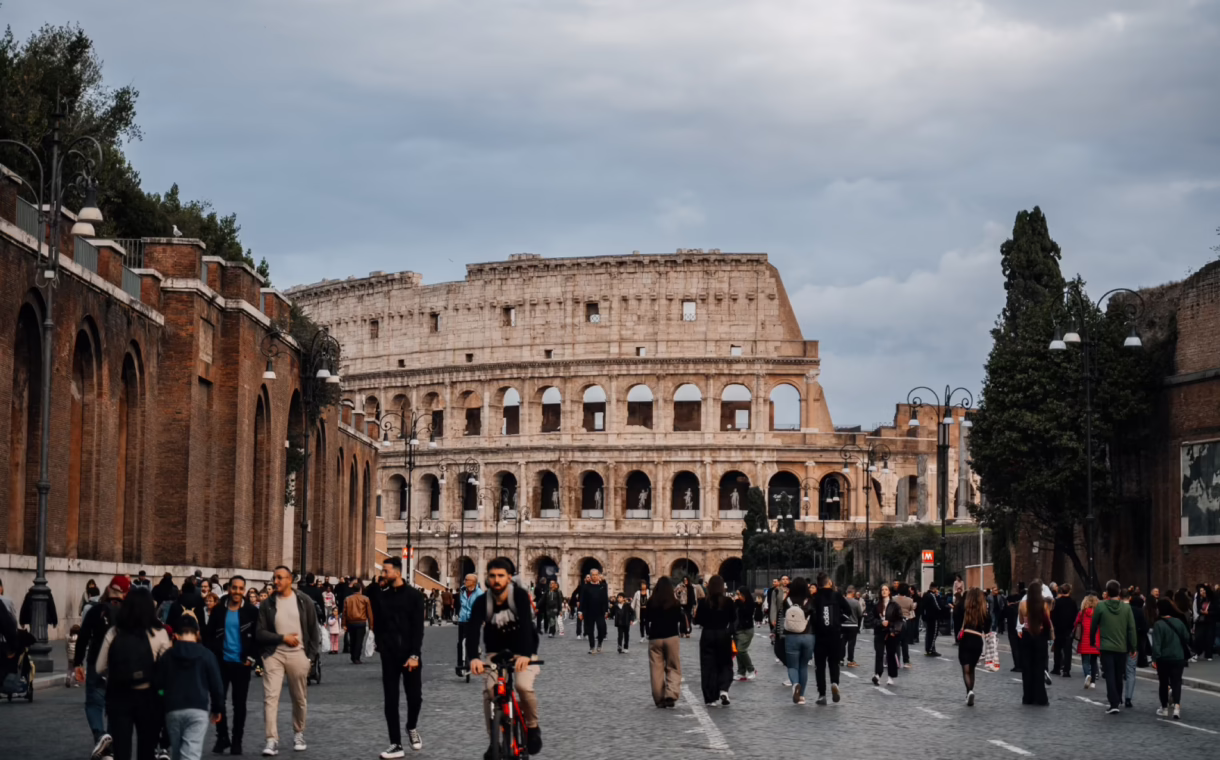 The Colosseum in Rome