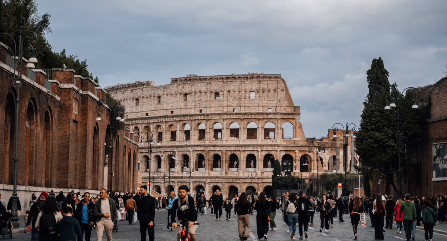 The Colosseum in Rome