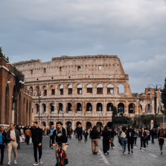 The Colosseum in Rome