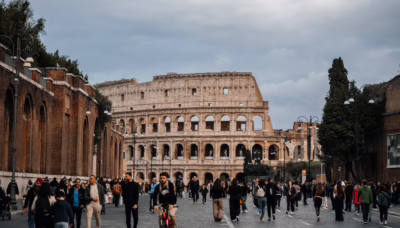 The Colosseum in Rome