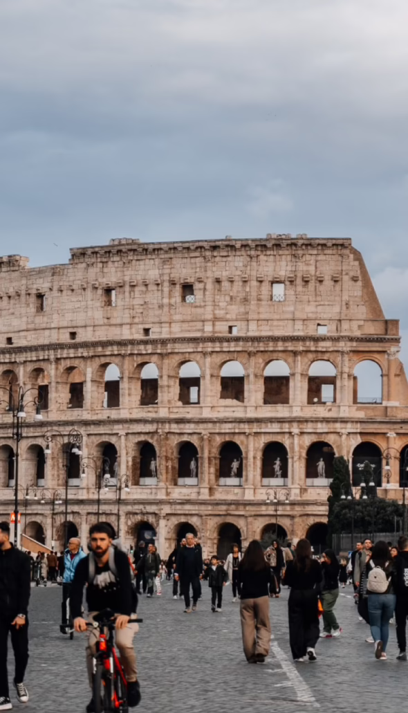The Colosseum in Rome
